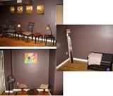 Chairs, side tables, lamps and Pet seats