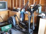 Exercise machine, spreader and many kitchen cabinets