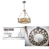 Dale Tiffany hanging stained glass fixture new in box