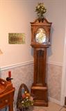 oak Emperor grandfather clock
