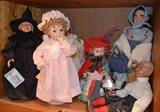 Faith Wick witch; Don Bua original dolls & more!