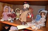 Composition dolls; Faith Wick "Bag Lady"