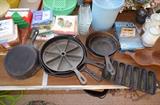 Cast iron cookware