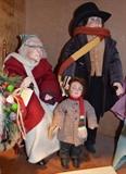 Christmas Carol "Scrooge" dolls