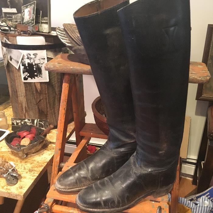Very cool riding boots for display or play