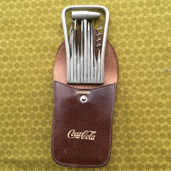 Keep an eye out for some unique items like this Toolmaster version of a folding tool kit - endorsed by Coca Cola