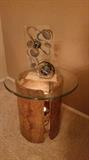 Glass Top end tables