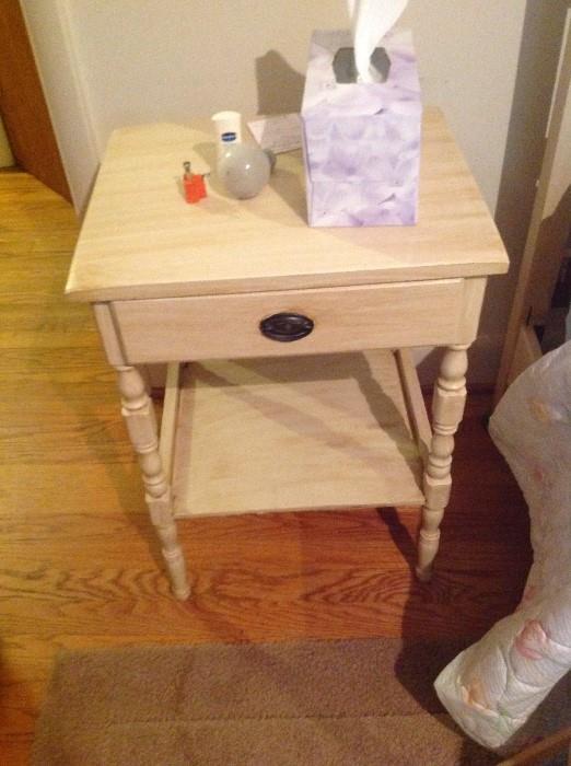 1 Drawer End Table $ 30.00
