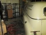 1950 Chevrolet Sedan Delivery, commercial apparel racks and the boxes of mystery.  What could be inside?