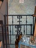 Cast iron twin bed