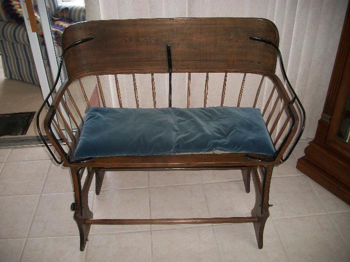 ANTIQUE BUGGY BENCH