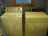 Washer and gas dryer