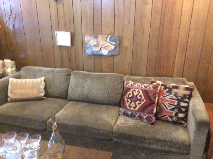 Brownish sofa