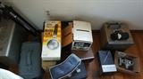 Vintage camera and video equipment, slide projectors etc. 