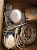 Recessed lights.