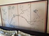Four-panel mural.