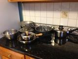 Pots and pans.