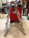 Little Giant foldable ladder.