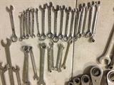 Various wrenches in small sizes