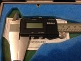 Mitutoyo digital caliper with certificate of calibration