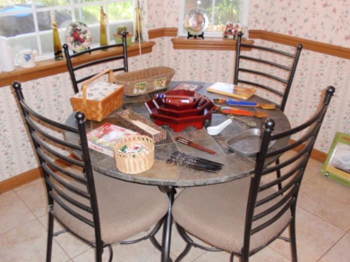 Kitchen/Dining Table with 4 Chairs