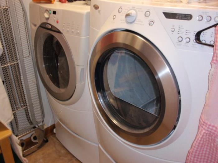 Whirlpool Duet Washer and Steam Dryer