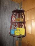 Tobacco tins sold the antique shelf remains $15.00