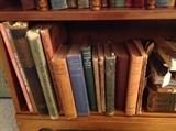 More photo's of these old books to stop, look, touch, read, and buy!! Something for everyone on your Christmas list!!