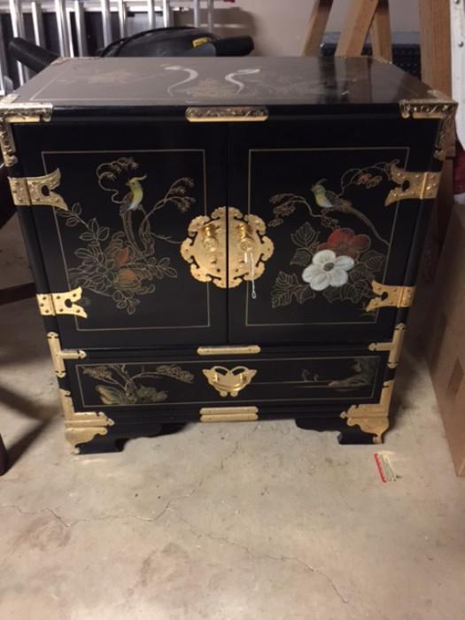 Asian Jewelry Box with drawers