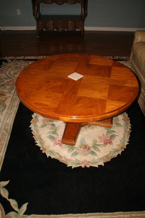 Wonderful Oak Round coffee Table