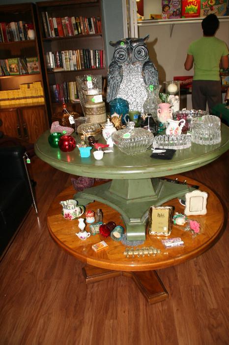 Country Green Coffee Table 