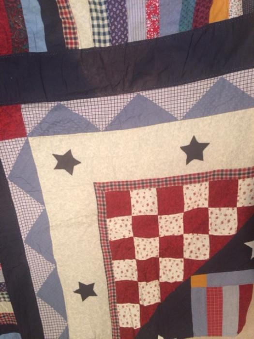Hand sewn really nice Quilts