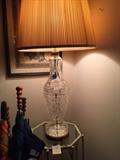 Waterford unsigned Lamp 