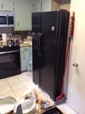 Black double door 28 cub. ft fridge Frigidaire