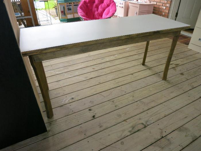 Very Nice Table, Would Be Great In A Laundry Room Or Any Where For That Matter!