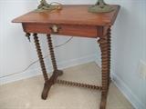 ANTIQUE SPOOL TABLE