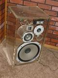 There are a pair of these awesome vintage Pioneer Lucite speakers