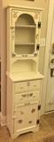 
#23 17x12x64 white painted cabinet $75 — at Silver Strand Trail Huntsville 35806 call 256-656-989five.