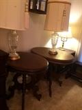 
#54 larger oval pedestal table 32x24x29 $200
#53 smaller oval pedestal table 28x22x29$175 — at Silver Strand Trail Huntsville 35806 call 256-656-989five.