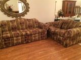 
#70 tan flower sofa $75
#71 tan flowre loveseat $40 — at Silver Strand Trail Huntsville 35806 call 256-656-989five.