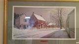 Larry b Burge framed print