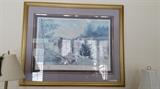 Walk in sleepy hollow framed print