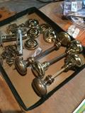 Brass doorknob sets