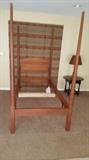 stickley  twin cherry poster bed