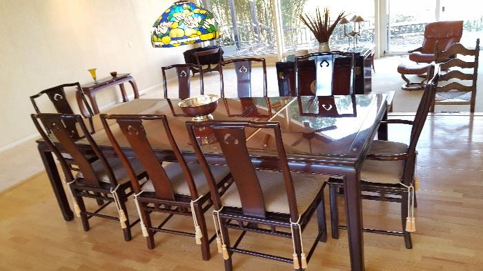 asian dining room set 1800.00