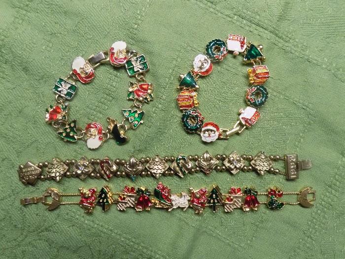 Santa bracelets