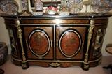 Museum Quality Napoleon III Giant Console Boulle with Heavy Ormolu Fittings Curved Original Glass