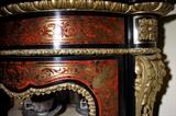 Museum Quality Napoleon III Giant Console Boulle with Heavy Ormolu Fittings Curved Original Glass