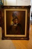 Oil on Canvas “The Proud Man” signed Harland Young