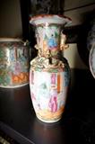 c1920’s Famille Rose Vase 8”